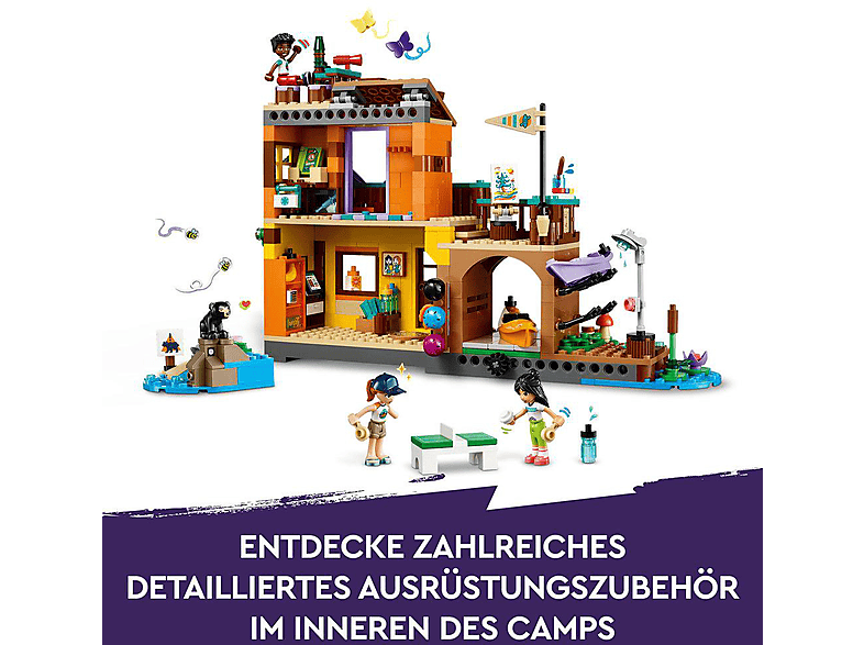 Thumbnail - LEGO Friends 42626 Abenteuercamp mit Kayak Bausatz, Mehrfarbig