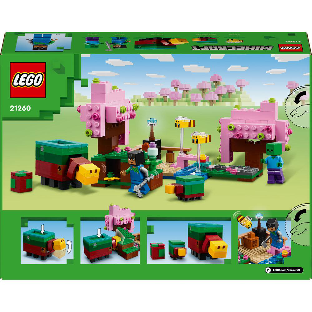 Junge baut Lego-Set, Tablet mit Anweisungen auf dem Tisch.