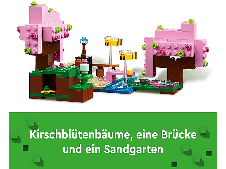 Thumbnail - LEGO Minecraft 21260 Der Kirschblütengarten Bausatz, Mehrfarbig