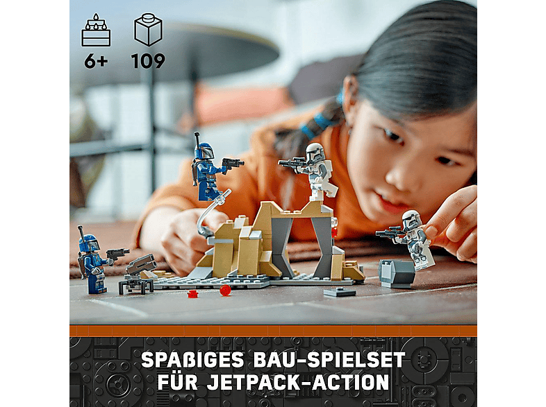 Thumbnail - LEGO Star Wars™ 75373 Hinterhalt auf Mandalore™ Battle Pack Bausatz, Mehrfarbig