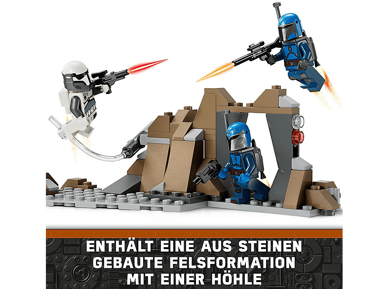 Thumbnail - LEGO Star Wars™ 75373 Hinterhalt auf Mandalore™ Battle Pack Bausatz, Mehrfarbig