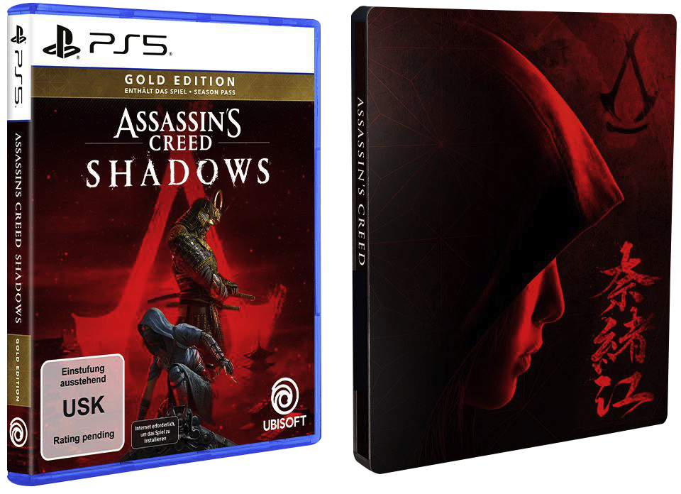 Assassin’s Creed Shadows - Gold Edition+ exklusives Steelbook - [PlayStation 5]
