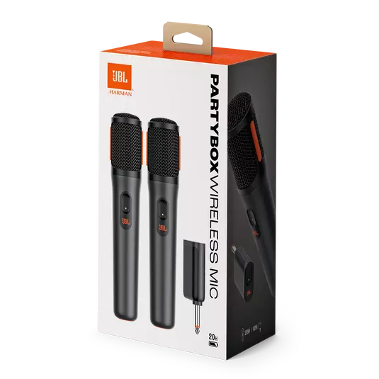 JBL Partybox 2 Adet Kablosuz Mikrofon Seti Siyah Fiyat & Özellik