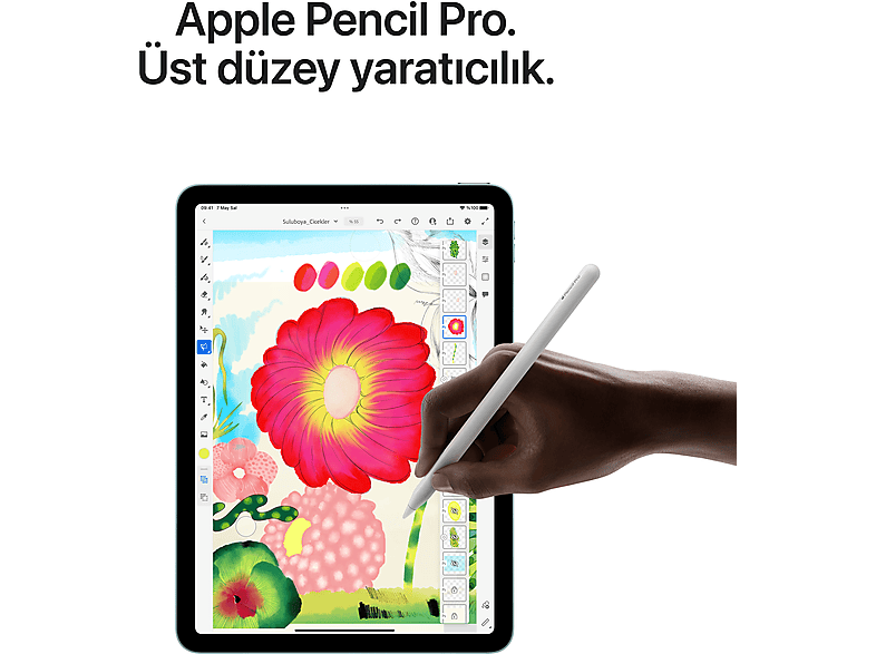 APPLE 11" iPad Air Wi-Fi + Cellular 128GB Tablet Yıldız Işığı MUXF3TU/A_6