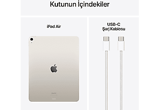 APPLE 13" iPad Air Wi-Fi 128GB Tablet Yıldız Işığı MV293TU/A_9