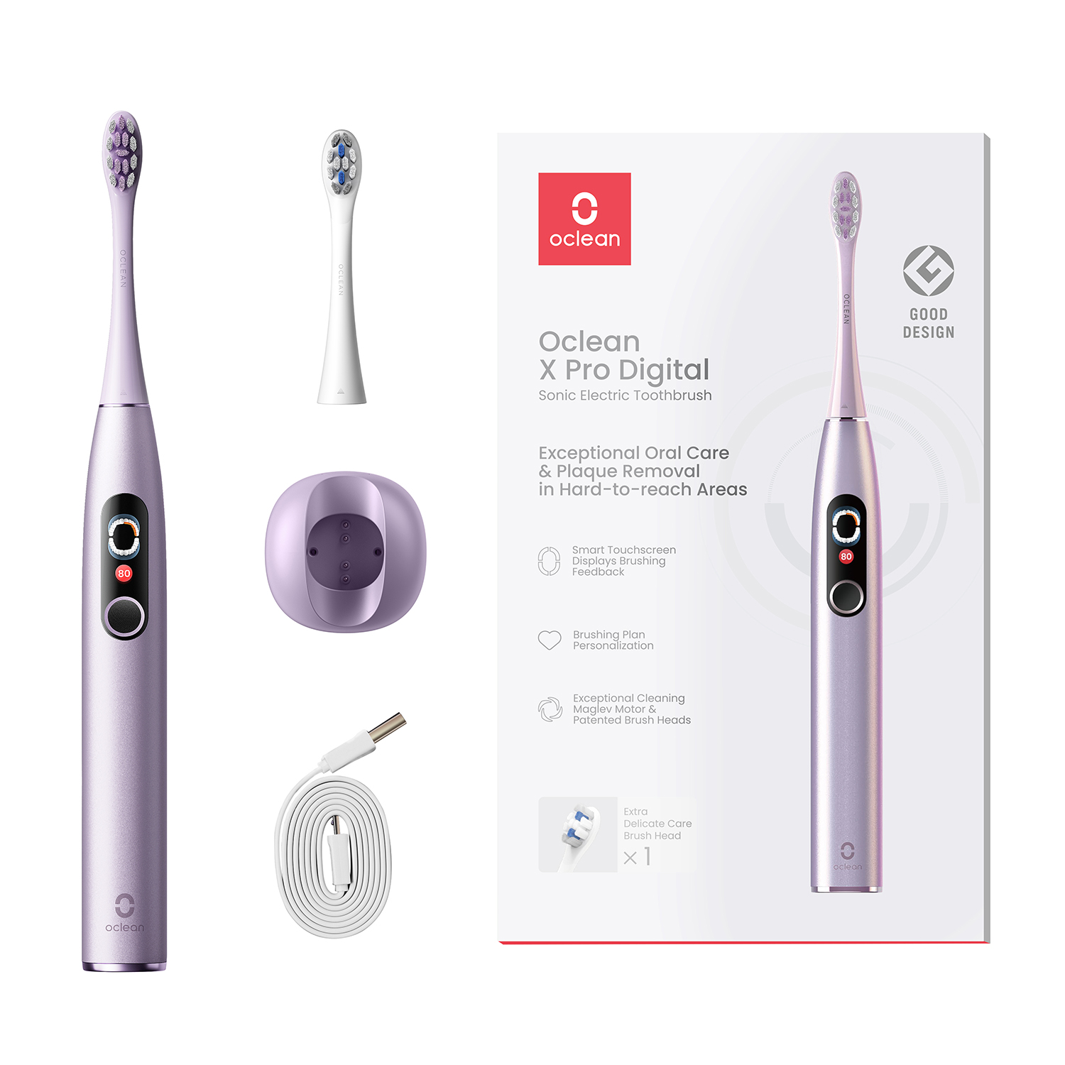 Spazzolino elettrico OcleanOcleanX Pro digital