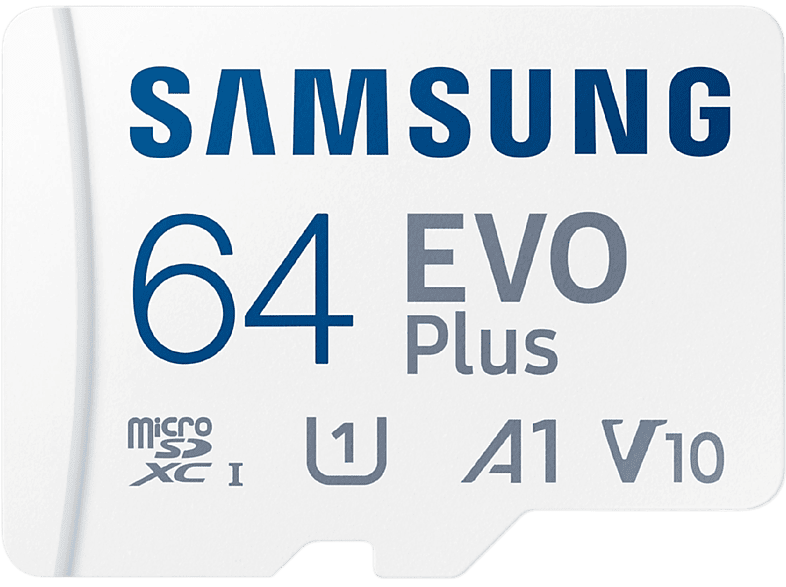 Samsung Geheugenkaart 64 Gb Evo Plus Micro Sd Met Adapter (mb-mc64sa/eu)