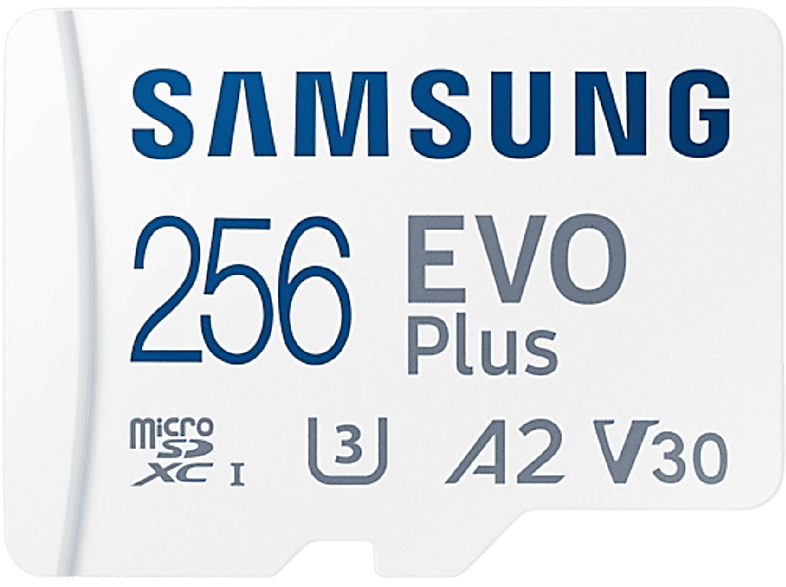 Samsung Evo Plus microSDXC Memory Card 256GB