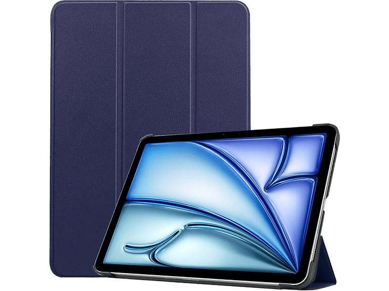 Just In Case Trifold Hoes voor iPad Air 11 (2025 / 2024) Blauw