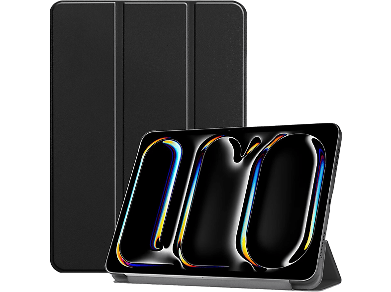 Just In Case Trifold Hoes voor iPad Pro 13 (2025 / 2024) Zwart