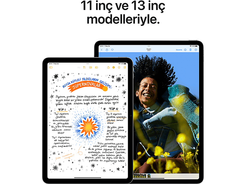 APPLE 13" iPad Air Wi-Fi + Cellular 256GB Tablet Yıldız Işığı MV6X3TU/A_4