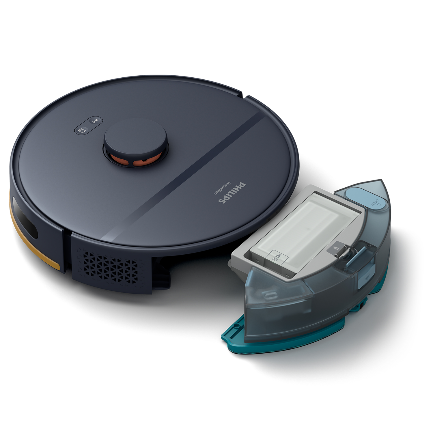 2000Pa Strong Suction Robot Vacuum Cleaner 3 in 1 Robot Vacuum Cleaners APP Remote Control USB Charging Robot Vacuum Cleaner (Blue