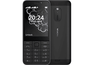 NOKIA 230 (2024) DualSIM Fekete Kártyafüggetlen Mobiltelefon