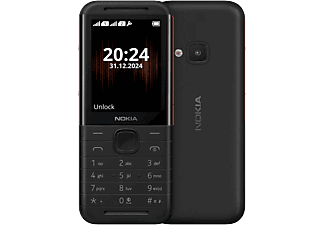 NOKIA 5310 (2024) DualSIM Fekete/piros Kártyafüggetlen Mobiltelefon
