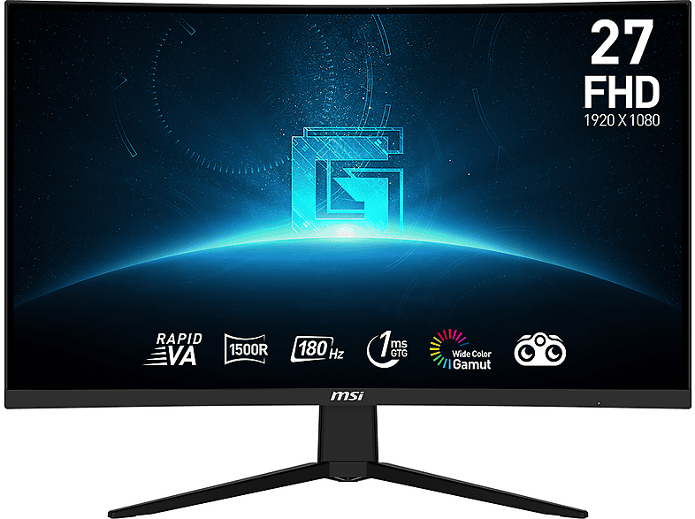 MSI G27C3F MONITOR, 27 ”, Full-HD, 1920 x 1080 Pixel