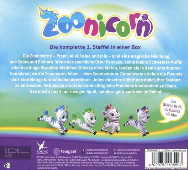 Zoonicorn - Hörspiel-Box, Folge 1-4 [CD]