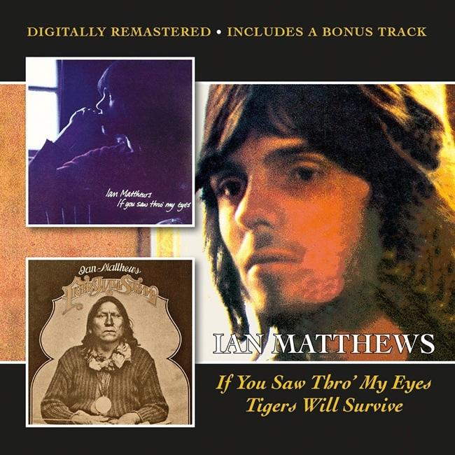 Albumcover mit Ian Matthews. Drei Bilder werden präsentiert, mit dem Titel 'If You Saw Thro' My Eyes'.