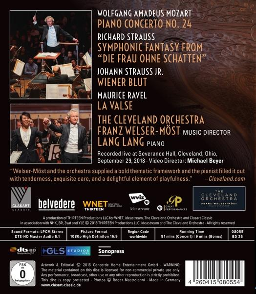 Lang Lang - The Cleveland Orchestra - The Cleveland Orchestra-Centennial Celebration  - (Blu-ray)
