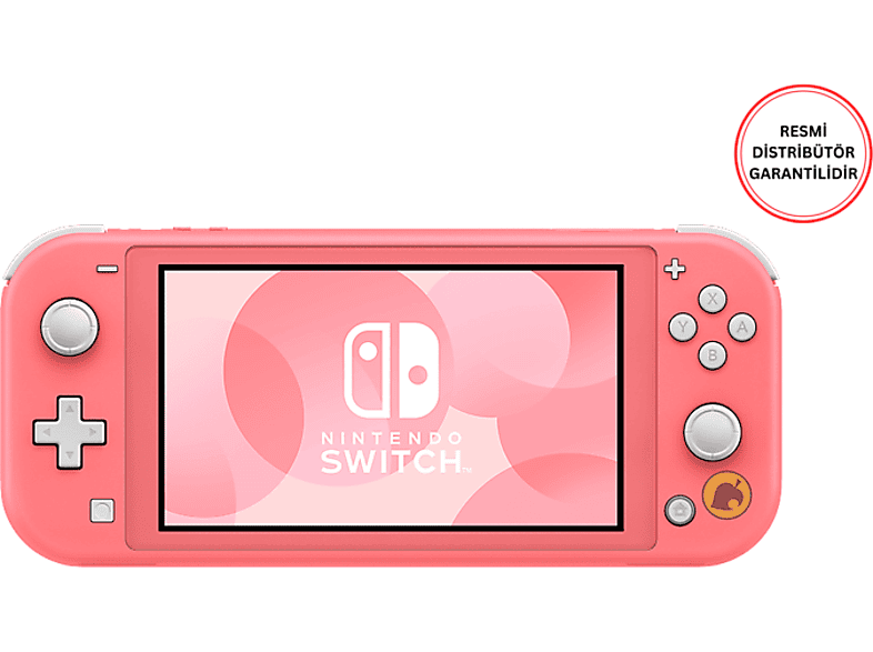 NINTENDO Switch Lite Konsol Pembe Isabelle's Aloha