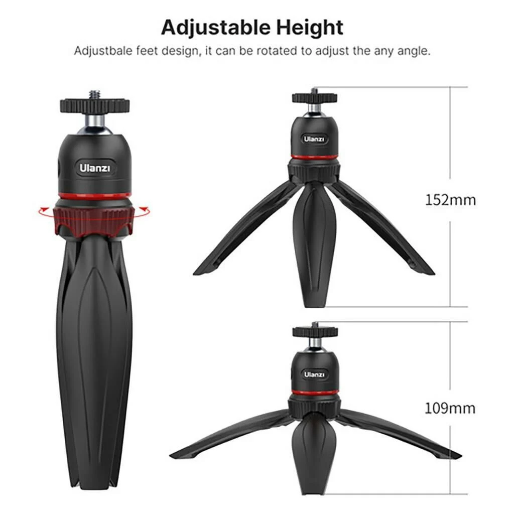 VIJIM MT-17 Masaüstü Vlog Tripod