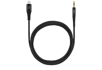 TTEC Aux - USB-C Ses Kablosu 100cm Siyah