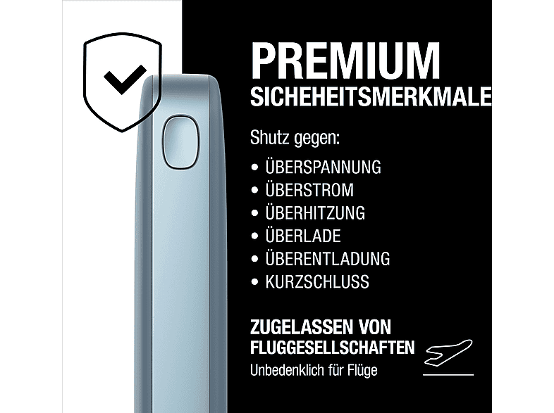 Thumbnail - FRESH N REBEL 2PB6100DV Fast Charging Powerbank 6000 mAh Dive Blue