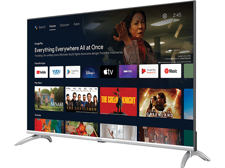 Strong SRT43UD6593 (2024) 43 Zoll 4K UHD Smart Android TV; LCD TV — Foto 3 von 5
