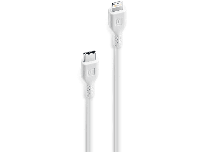 Thumbnail - CELLULAR LINE 60694, Datenkabel, 0,6 m, Weiß
