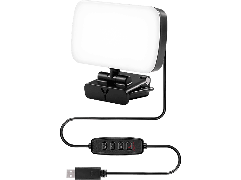 ISY IVL-1000 USB Video Streaming Light USB-Videostreaming-Licht, Black