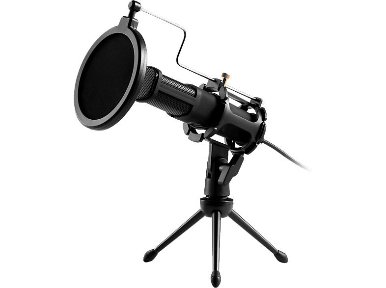 ISY IMI 2500 Streaming Mikrofon, Schwarz