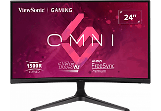 VIEWSONIC VX2418C 23,6'' Ívelt FullHD 165 Hz 16:9 FreeSync VA LED Gamer monitor