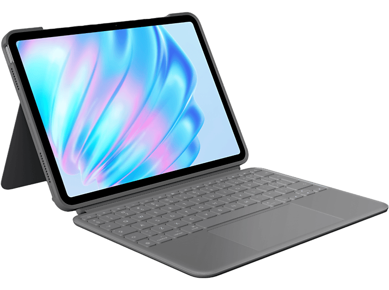 Logitech Combo For Ipad Air 11-inch (m2 M3 & M4) (5th Gen) Beschermhoes + Toetsenbord