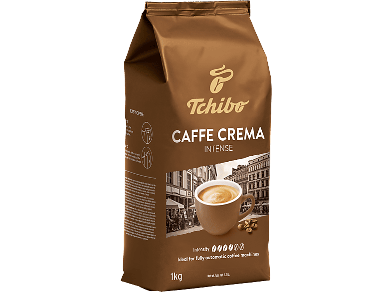Kawa ziarnista TCHIBO Crema Intense Arabica 1 kg – zdjęcie 3