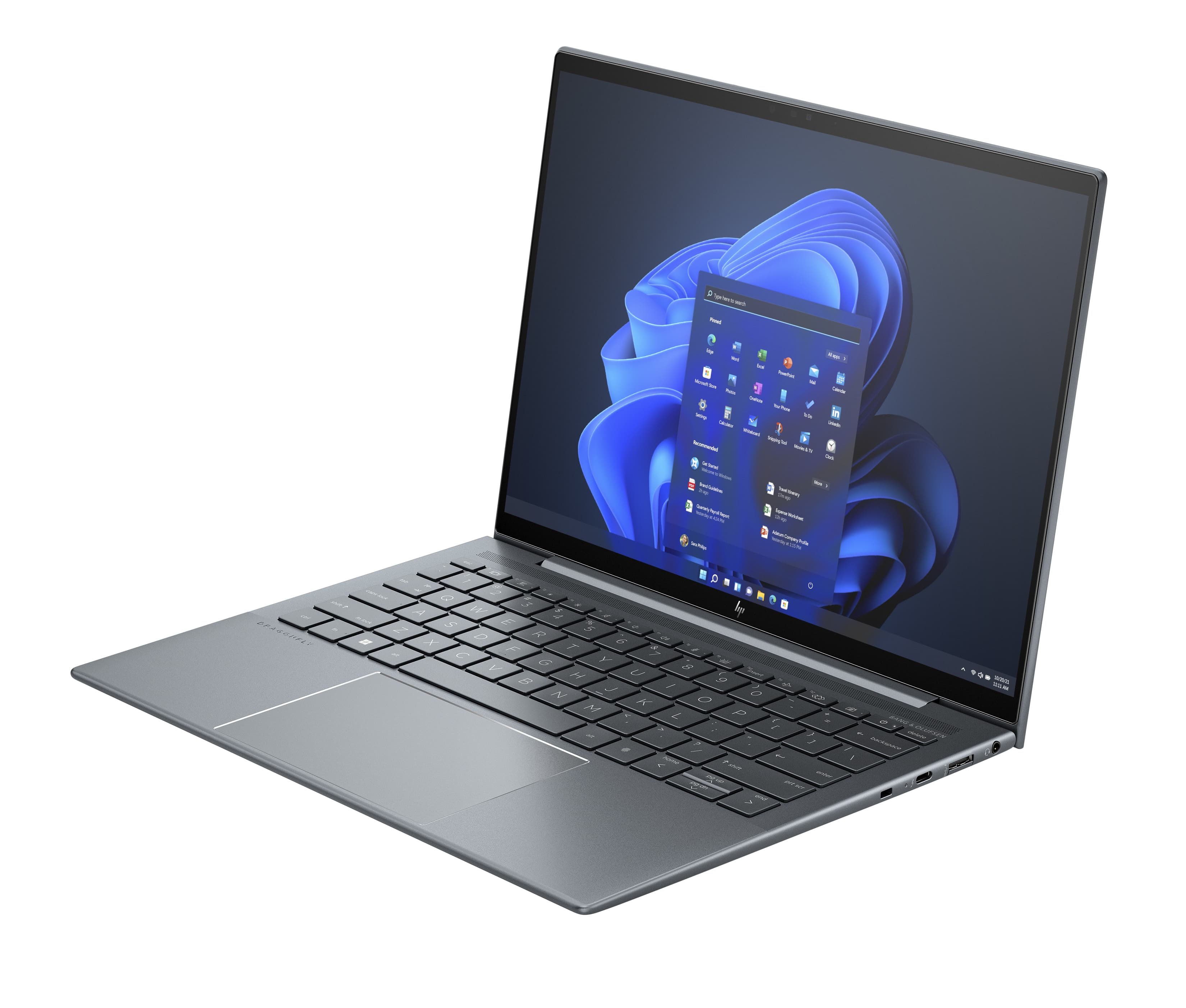 Portátil - HP Dragonfly G4 Profesional , 13.5" WUXGA+, Intel® Core™ i7-1355U, 16GB RAM, 1TB SSD, Gráficos Iris® Xe, Windows 11 Pro, Azul Oscuro