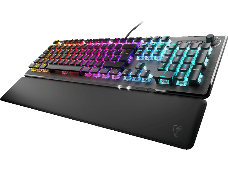 TURTLE BEACH Vulcan II, Gaming-Tastatur, kabelgebunden, Schwarz