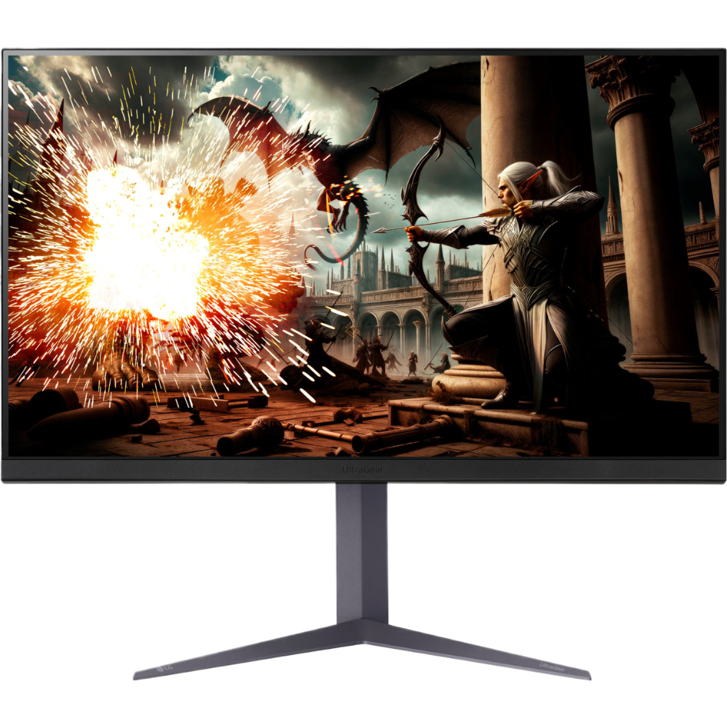 LG Ultragear 32gs75q-b.aeu - 31.5 Inch 2560 X 1440 (quad Hd) 1 Ms 180 Hz afbeelding