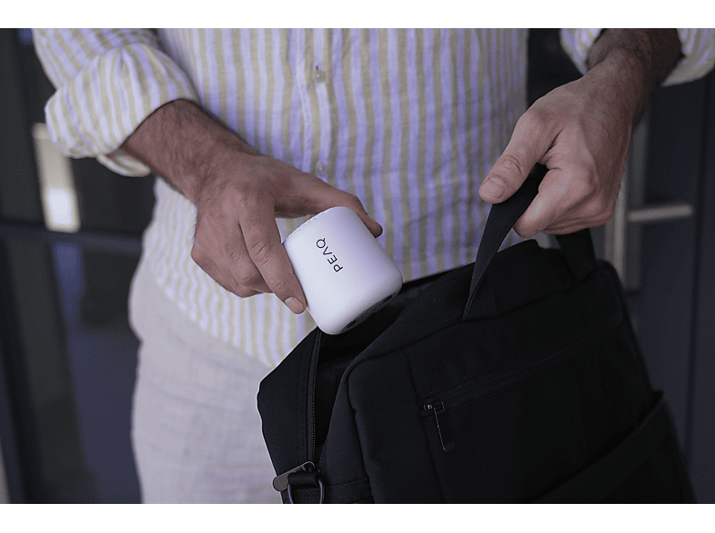 Peaq PPA 103-WT Tragbarer Bluetooth Lautsprecher, Weiß — Foto 3 von 5