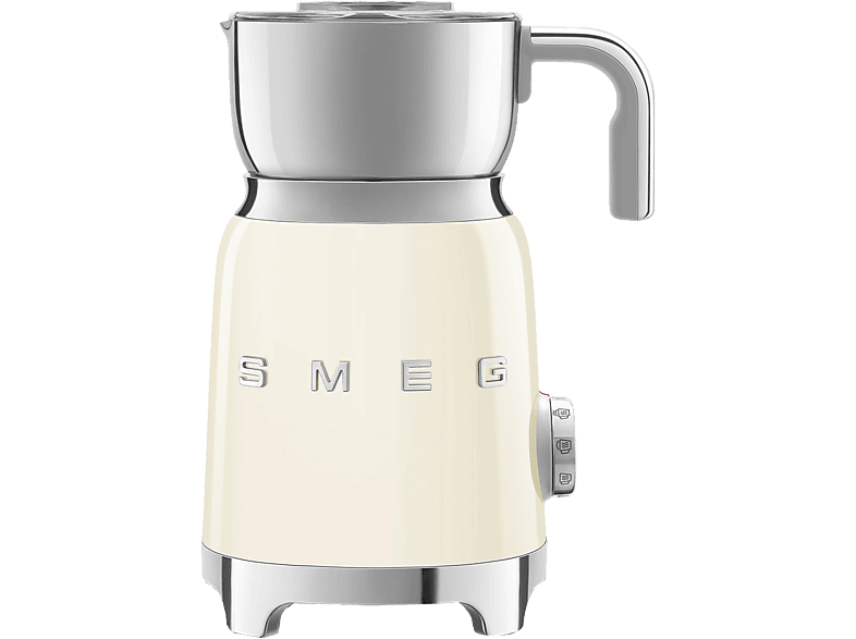 SMEG MFF11CREU Milchaufschäumer, Creme, 500 W, 600 ml