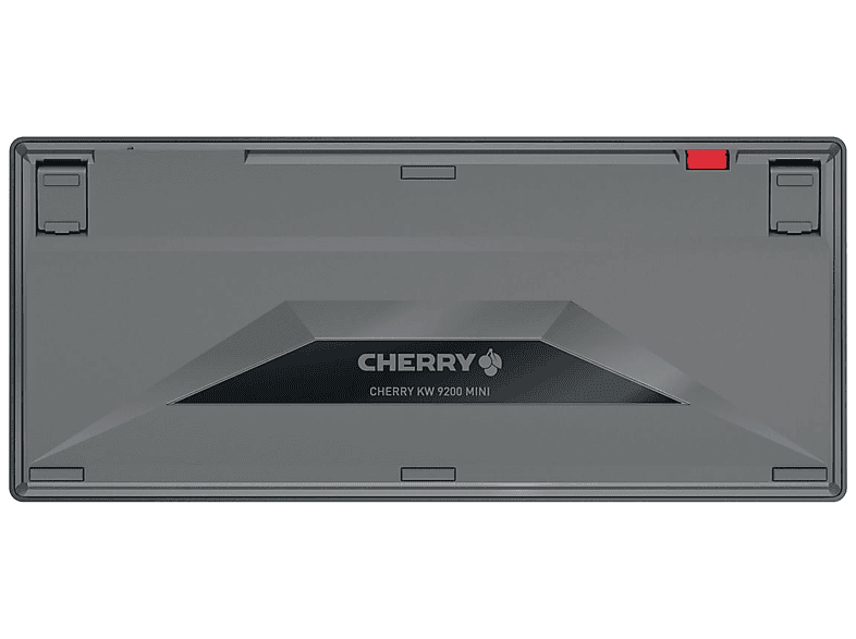 CHERRY KW 9200 mini Tastatur, Bluetooth + 2.4Ghz, 75% Design, USB-C (Laden), qwertz, Schwarz — Foto 4 von 5