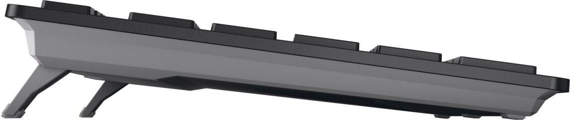 Schwarzer Weinkühler mit Glastüren und Flaschen.