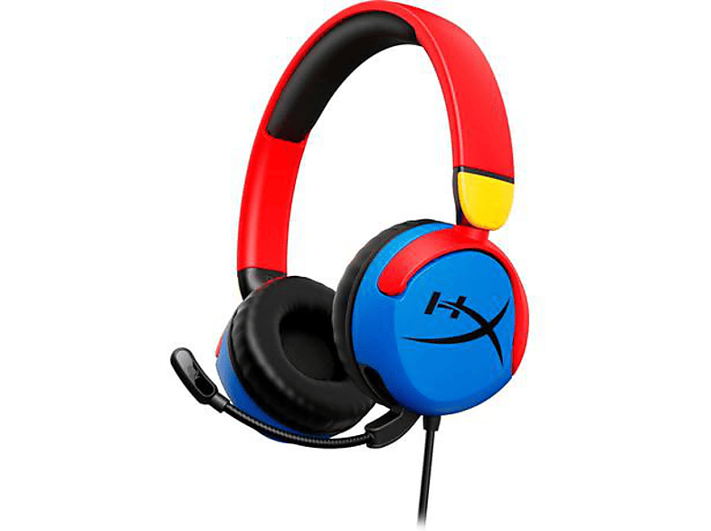 HYPERX Cloud Mini Kids, Over-ear Kinder Headset Rot, Gelb, Blau