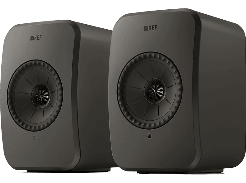 Altavoz de estantería - KEF LSXII LT, Set 2, Sistema Hi-Fi Wireless, 200W, 102dB, Bluetooth, Grey