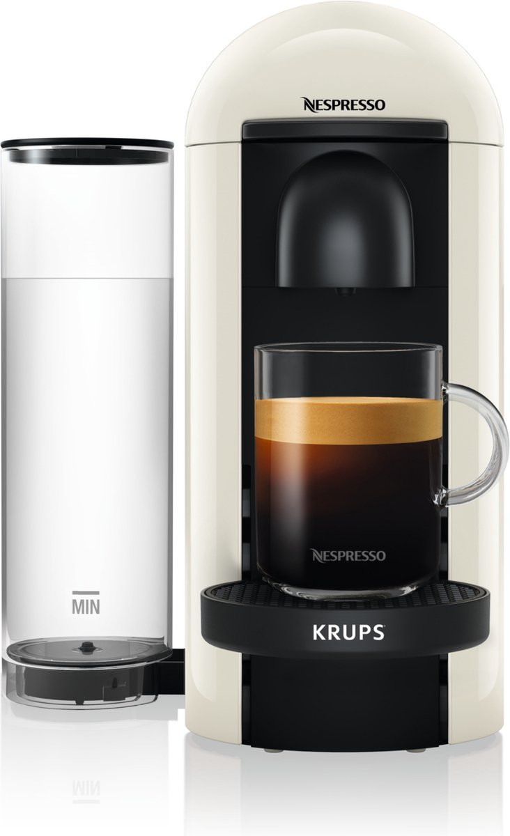 Ekspres na kapsułki Krups-Nespresso XN903110 NES VERTUO+ Biały