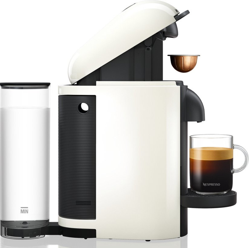 Ekspres na kapsułki Krups-Nespresso XN903110 NES VERTUO+ Biały