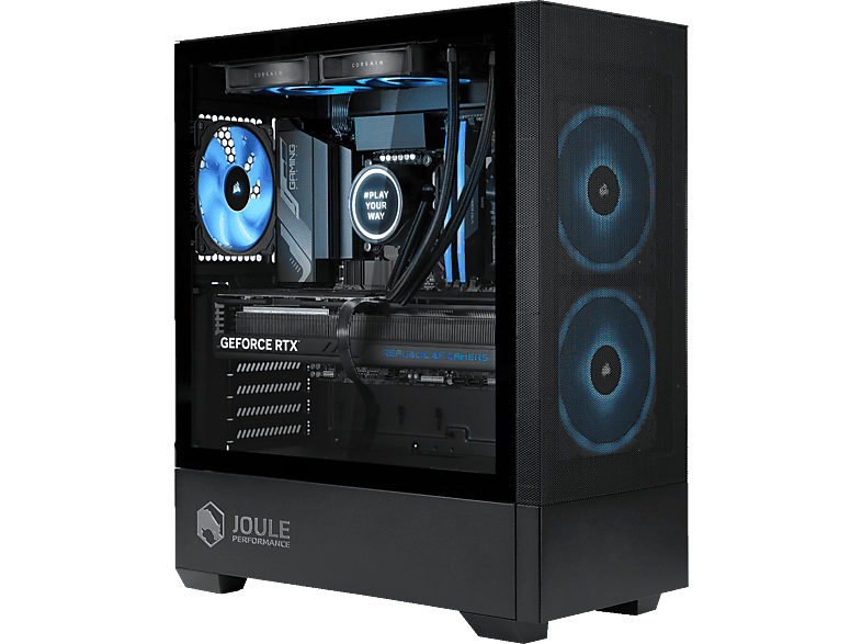 JOULE PERFORMANCE Highend, Gaming PC mit Intel Core i7 i7-14700KF Prozessor, 32 GB RAM, 1 TB SSD, NVIDIA GeForce RTX 4080 Super, Windows 11 Home