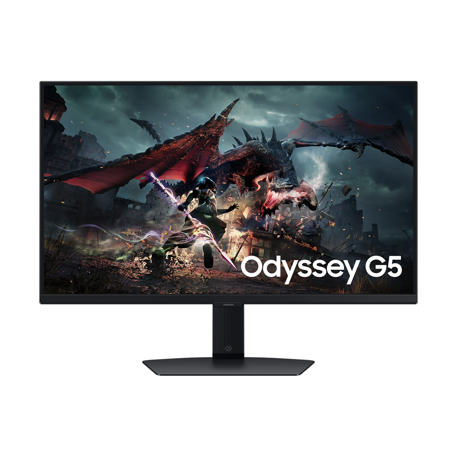 Samsung Odyssey G5 Ls27dg502euxen - 27 Inch 2560 X 1440 (quad Hd) 1 Ms 180 Hz afbeelding