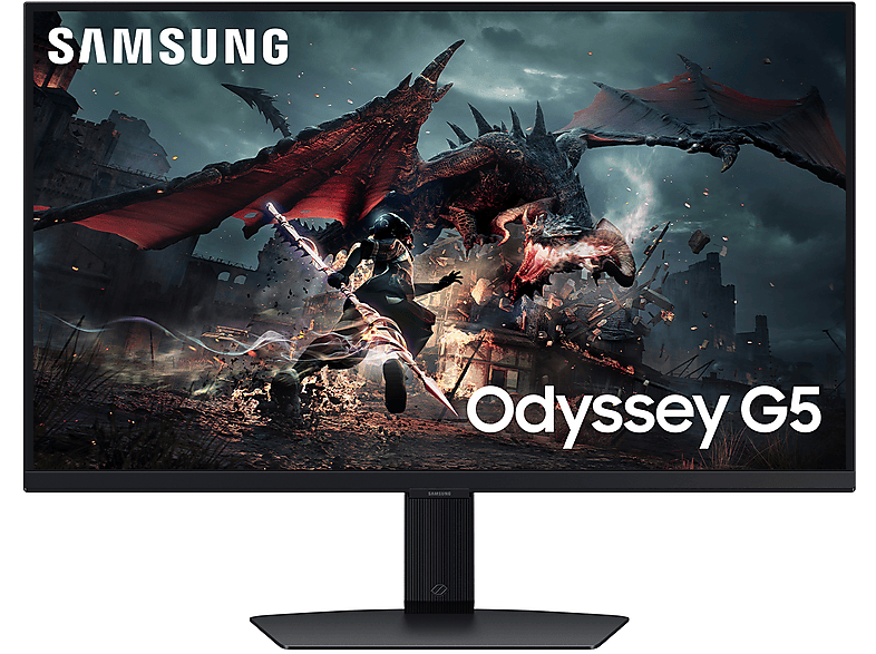 Samsung Odyssey G5 - G50D 27'' Monitor Gaming, 27", Qhd, 2560 x 1440 Pixel
