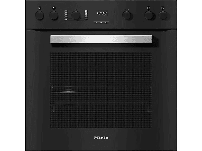 MIELE TwinSet Comfort Induktion (Backofen H 2459 I und Kochfeld KM 7061 FR), Einbauherdset (Induktionskochfeld, A+, 76 l)