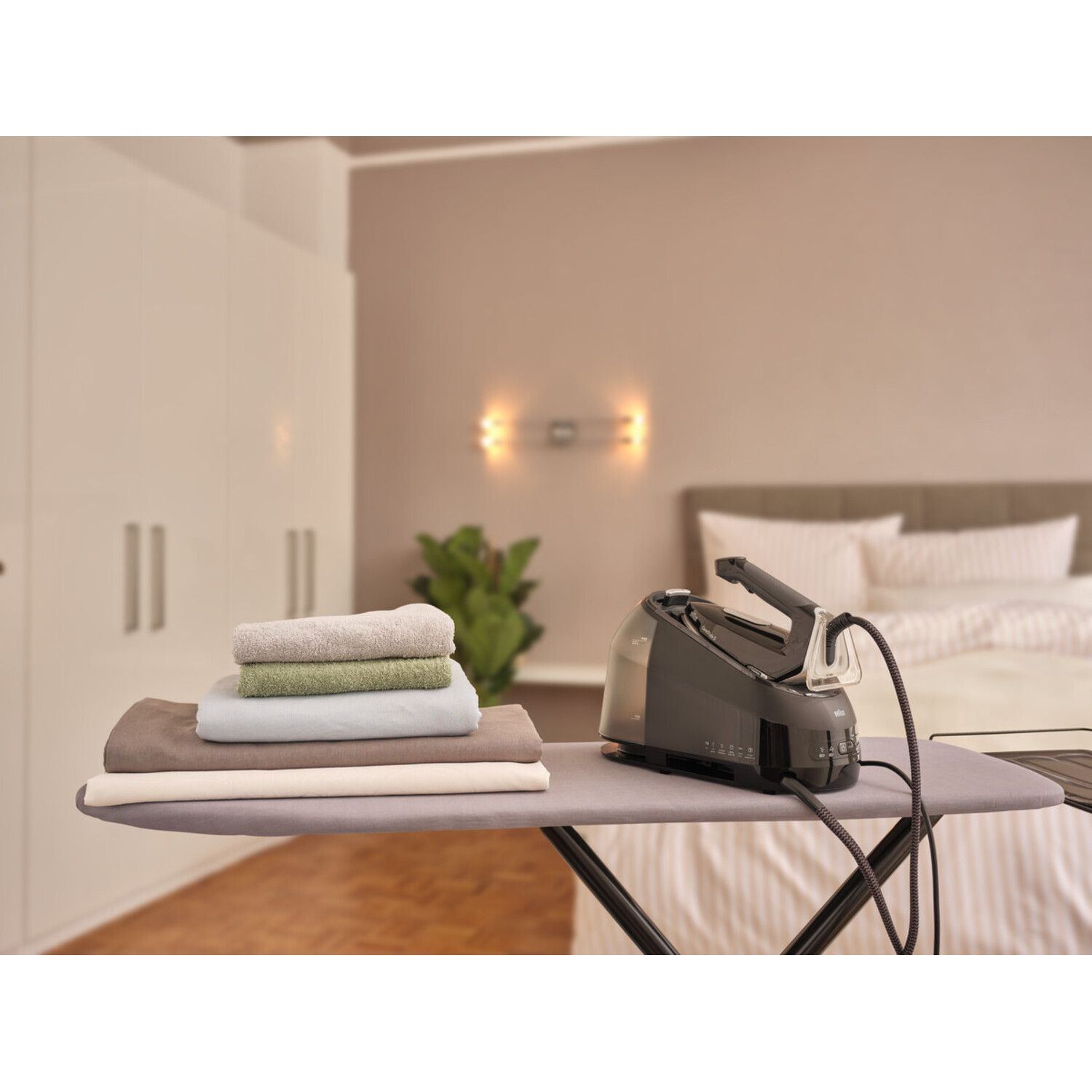 Arrêt Automatique Sécurité Fer à Repasser Braun TexStyle 5 - Plaque FreeGlide 3D, Vapeur 210g/min, Repassage 360° - Idéal Pour Tissus Délicats Centrale A Repasser