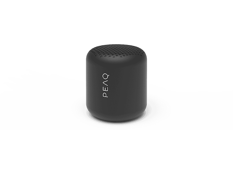 Peaq PPA 103-BK Tragbarer Bluetooth Lautsprecher, Schwarz